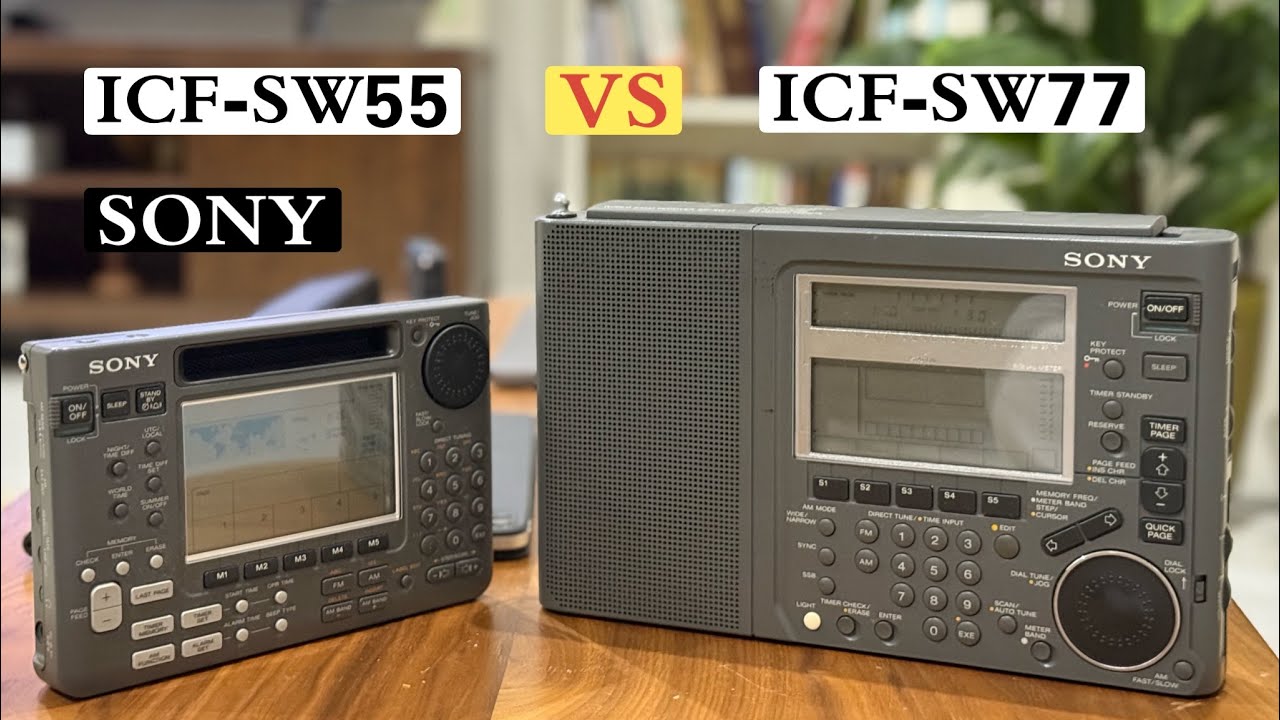 SONY ICF-SW55 vs ICF-SW77