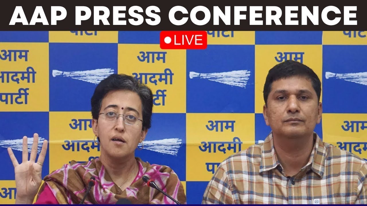 LIVE | Senior AAP Leader and LoP Atishi Addressing An Important Press Conference