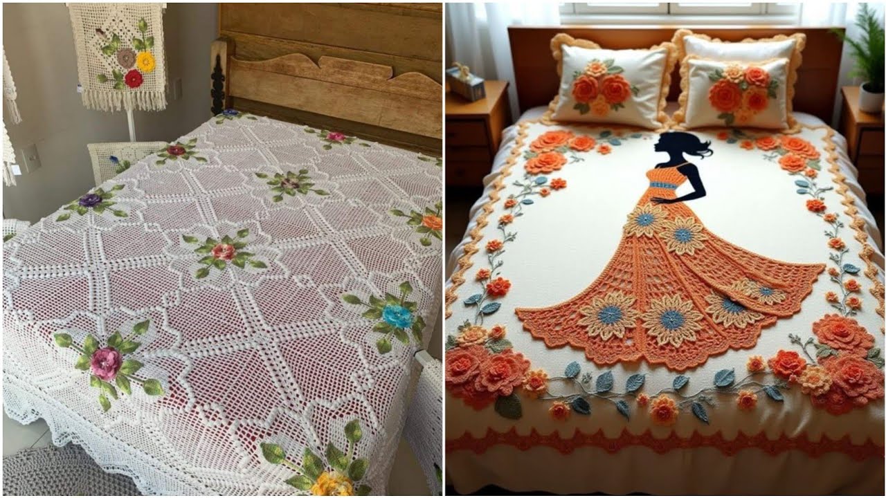 COLCHA DE CASAL #crochet