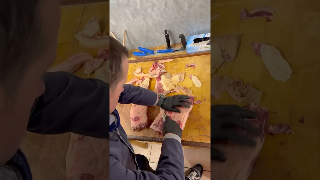 Le petit déjeuner du boucher 🥐🥩