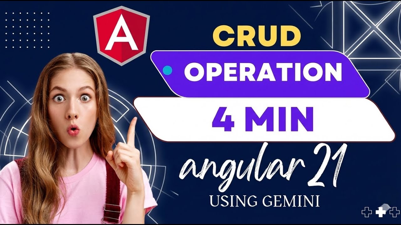 CRUD-операции в Angular всего за 4 минуты? 🤯 &laquo;Чип-код&raquo; от Gemini AI