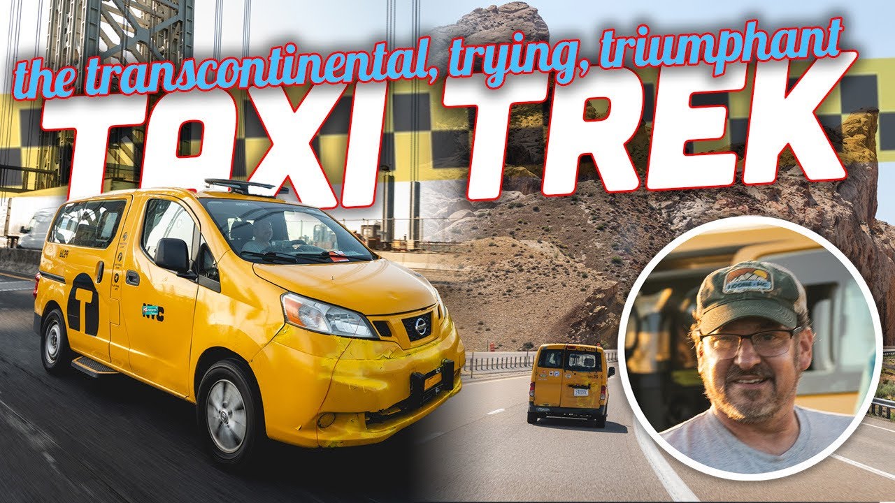 We Took this $800 Ex-NYC Taxi with 375,000 Miles Across the Country and DIDN’T Die