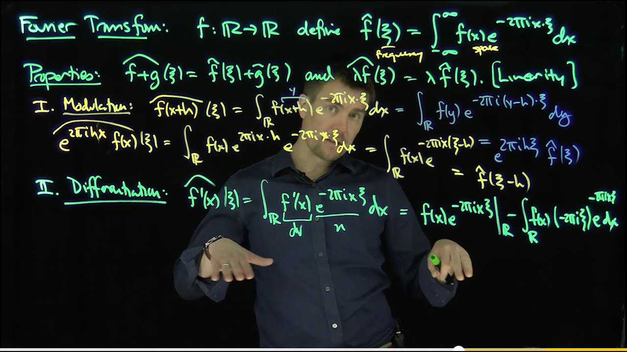 The Fourier Transform: Modulation and Differentiation Properties