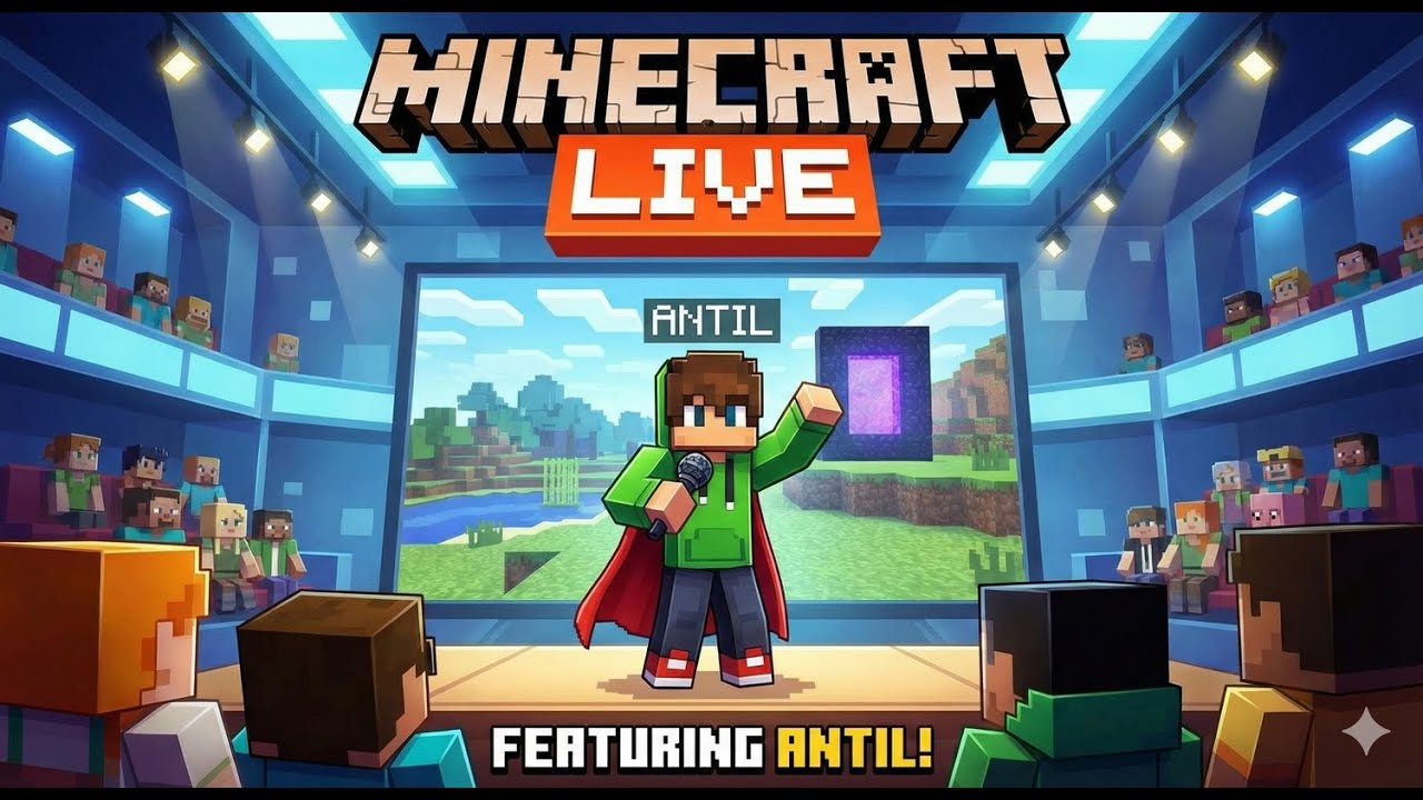 Playing Minecraft LIVE with Antil! (Survival & Fun)