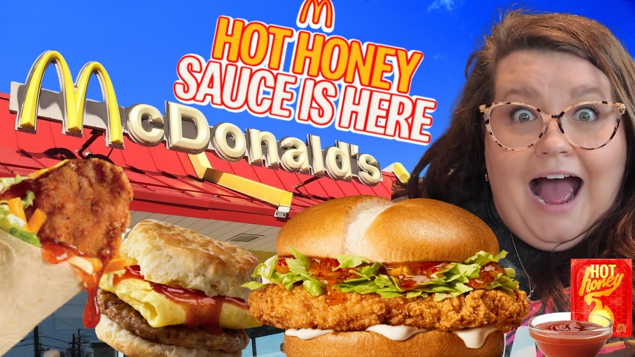 We Regret Trying McDonald's Hot Honey Menu... (Or Do We?!) Full Breakdown