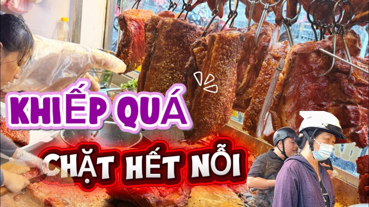 Bà chi heo quay TOÁT MỒ hôi hột khi Khách Quá đông 