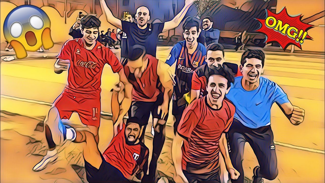 اقوى ماتش خماسي ممكن تشوفه 😱| مباراة قبل نهائى البطولة 💪⚽️