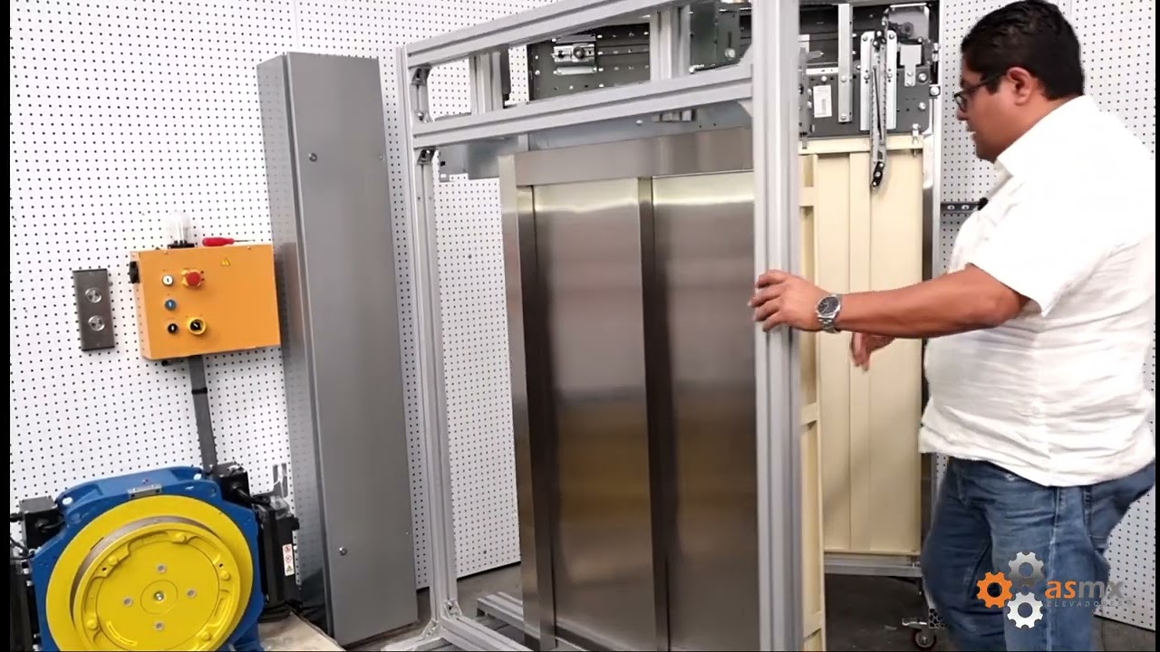Asi se acopla la Puerta de Cabina con la Puerta de Pasillo