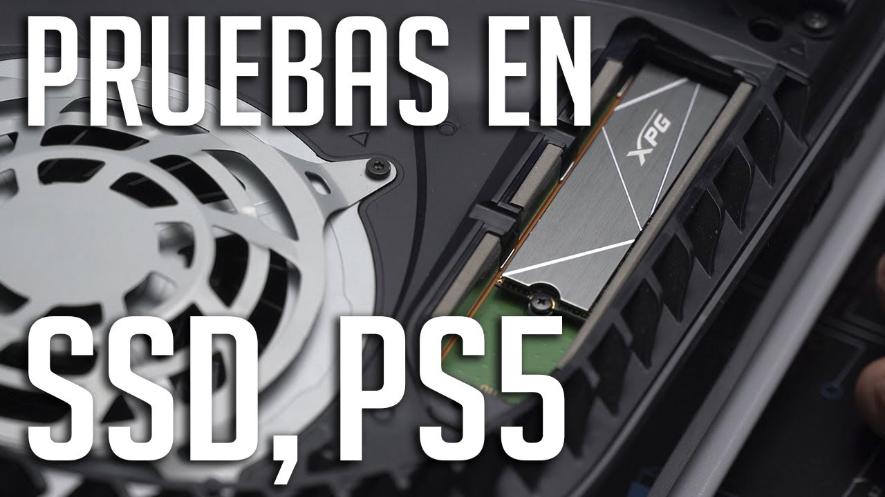 ¡Usando SSD para almacenamiento en la PS5! ¡Hagamos pruebas!