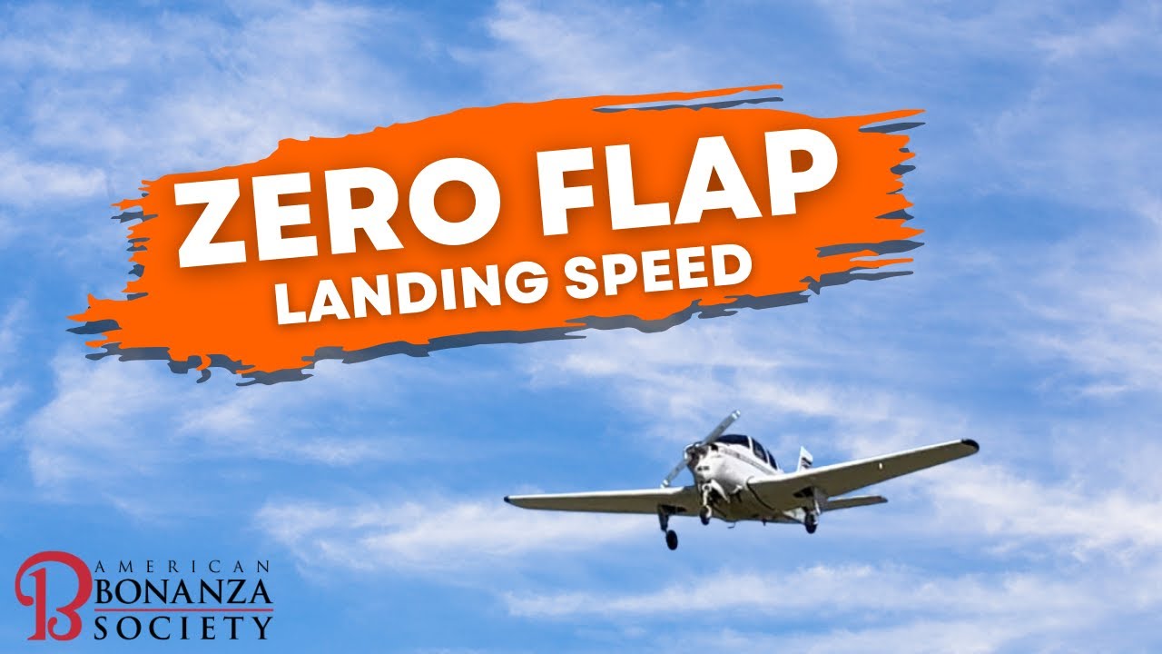 Zero Flap Landing Speed