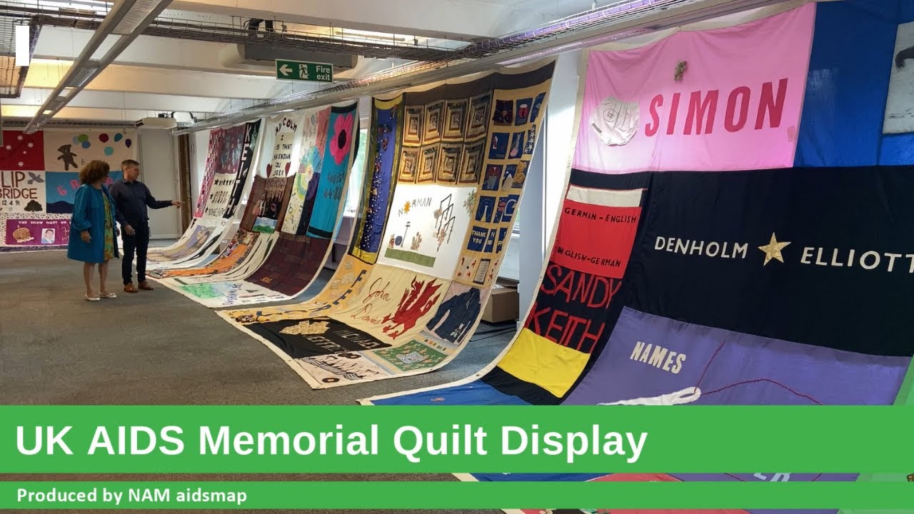 UK AIDS Memorial Quilt Display