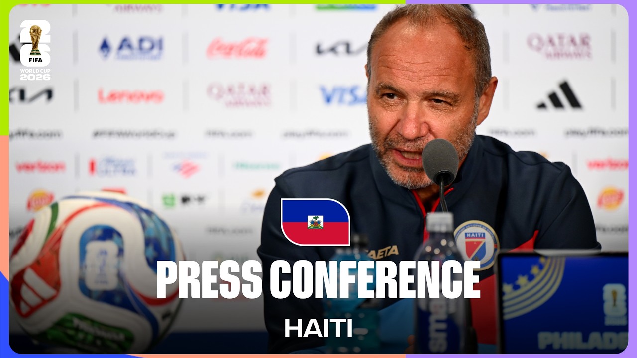 Haiti On Playing Brazil | Coach S&eacute;bastien Mign&eacute; Answers Questions From The Press