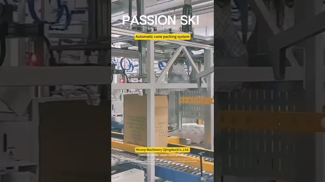 Hicorp automatic cone packing system #machine #automobile
