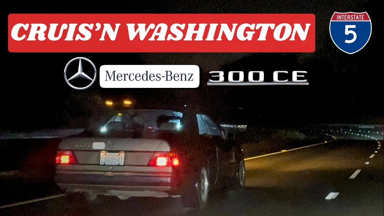 W124 300CE Tribute | Vancouver Washington Autobahn | Mercedes Benz 1/24 Day | E39 540i Exhaust Notes