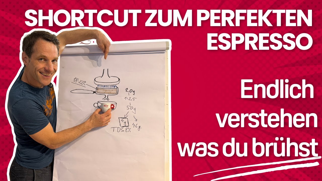 Der Shortcut zum perfekten Espresso – So verstehst du endlich, was du da brühst!