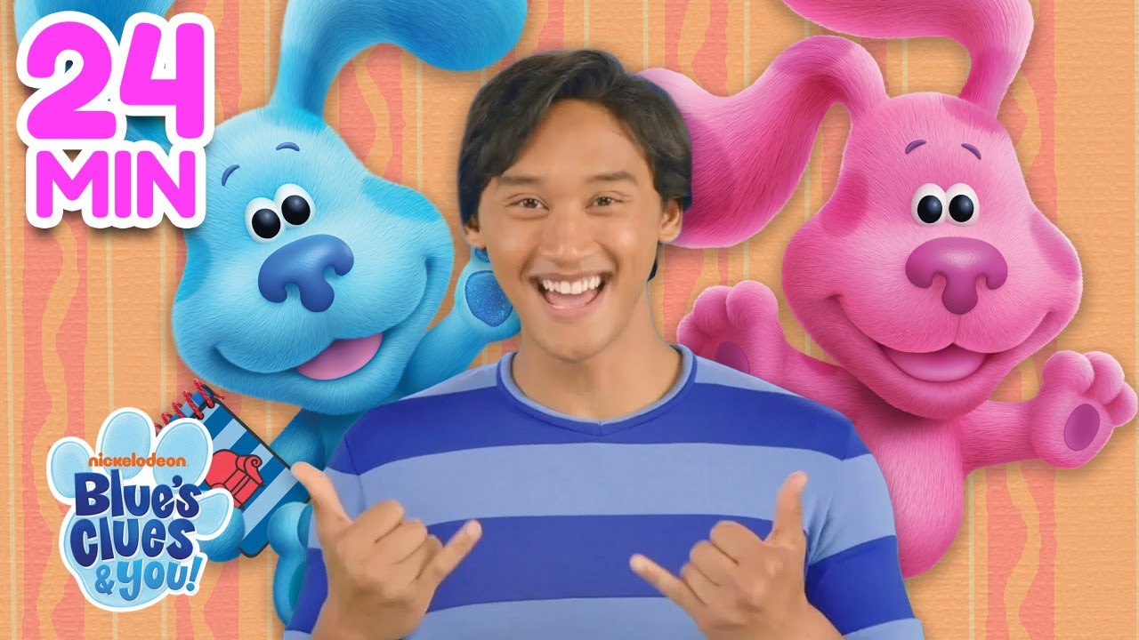 Blue Learns ASL! w/ Josh & Magenta 🙂 VLOG Ep. 58 | Blue's Clues & You!