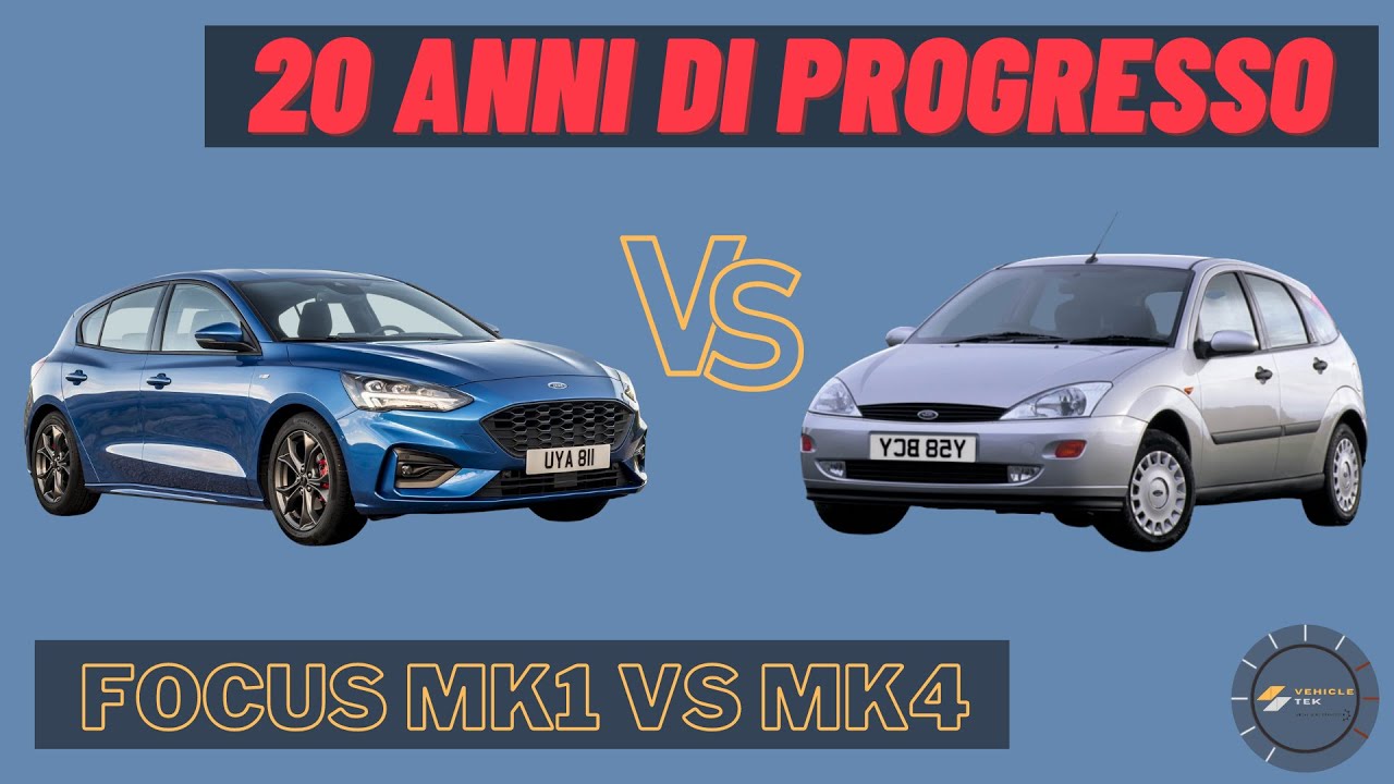 20 ANNI di Progresso Automobilistico - FOCUS MK1 VS MK4