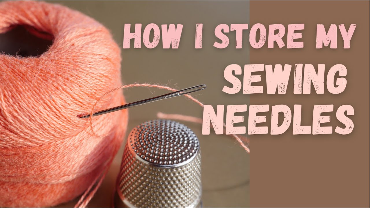 Как я храню иглы для ручного шитья #sewingneedles