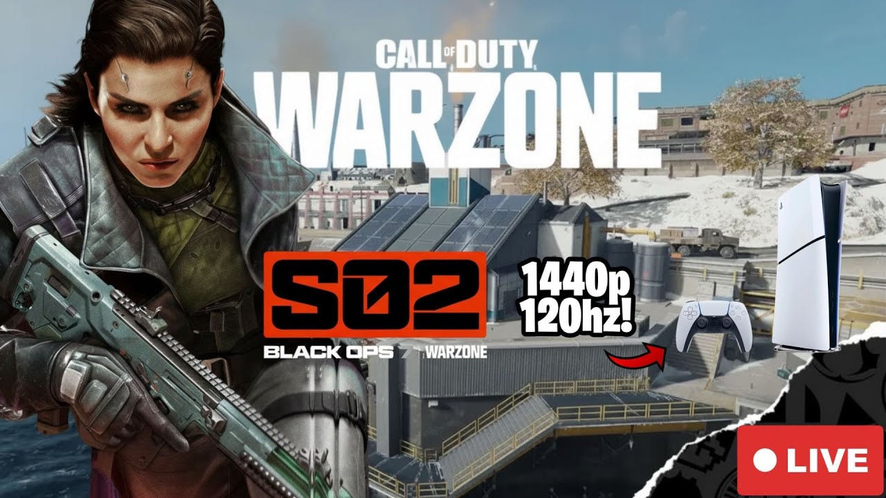 JOGANDO A MELHOR TEMPORADA DO WARZONE NO PS5/2K 120 HZ