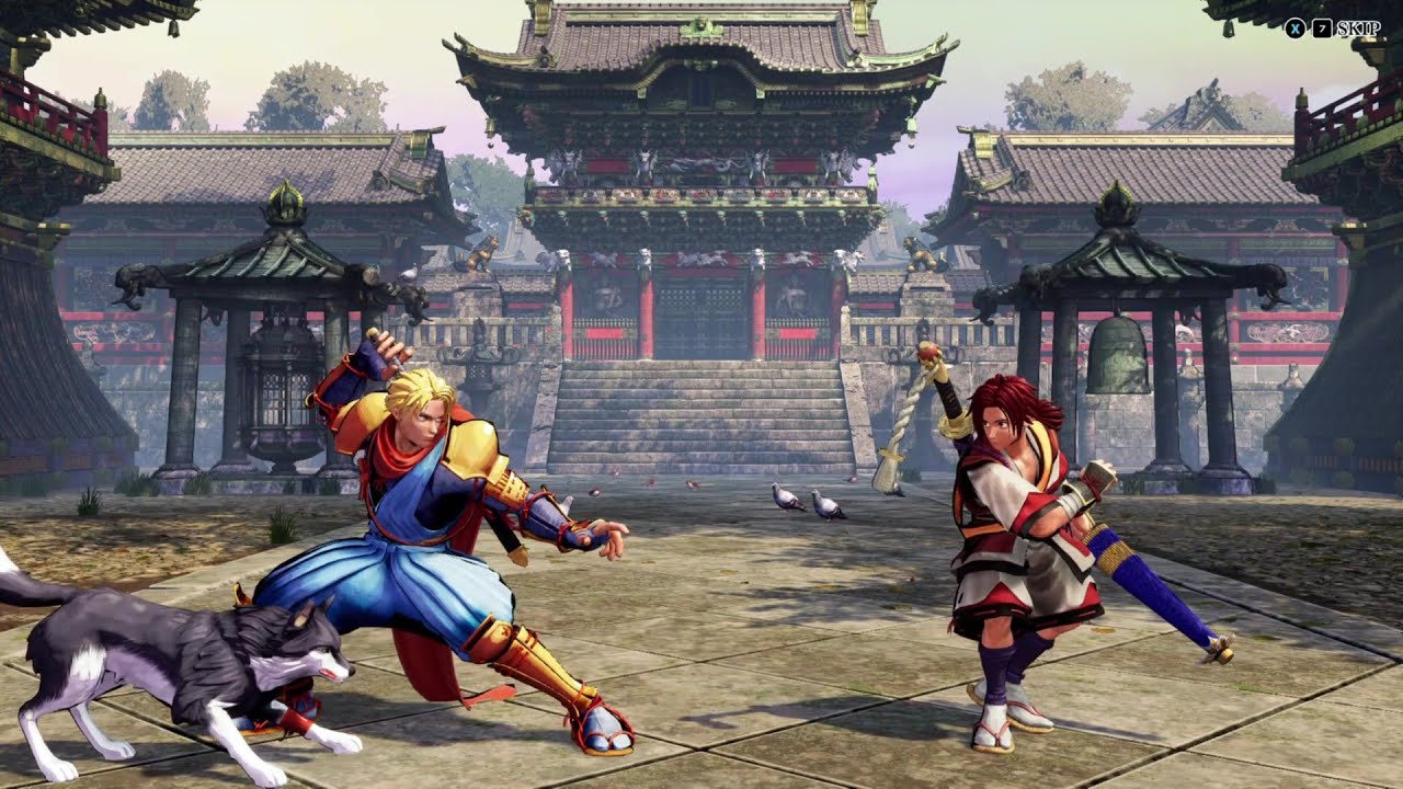 Samurai Shodown - Galford VS Shizumaru