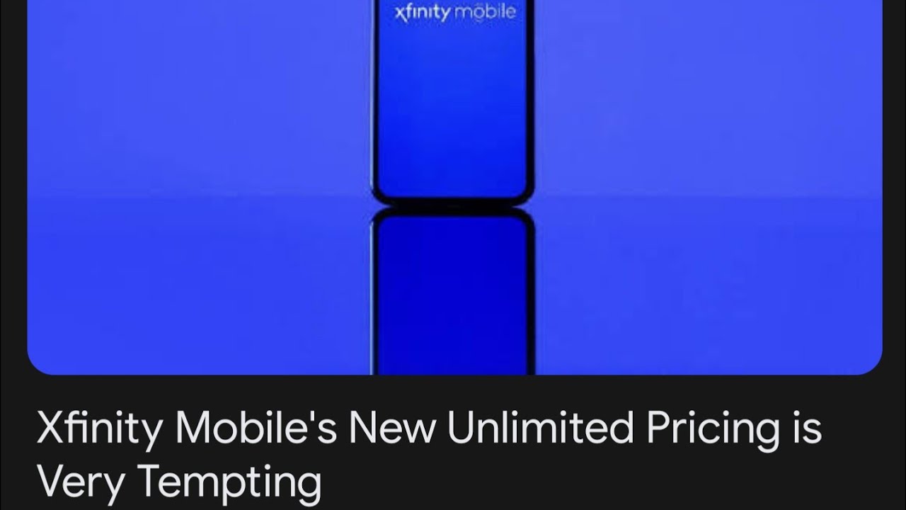 Huge Industry News! Price Drops at XFinity Mobile Will Shock T-Mobile & AT&T