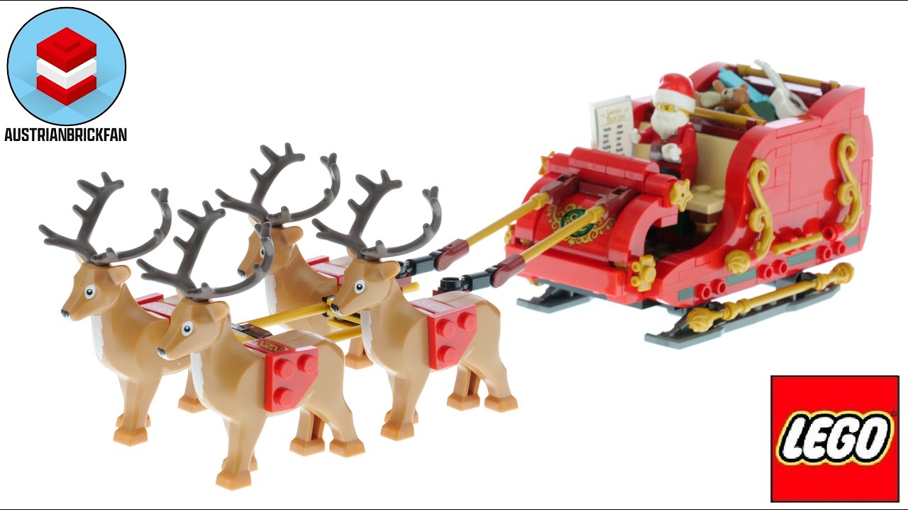 Lego 40499 Santa´s Sleigh - Lego Speed Build Review