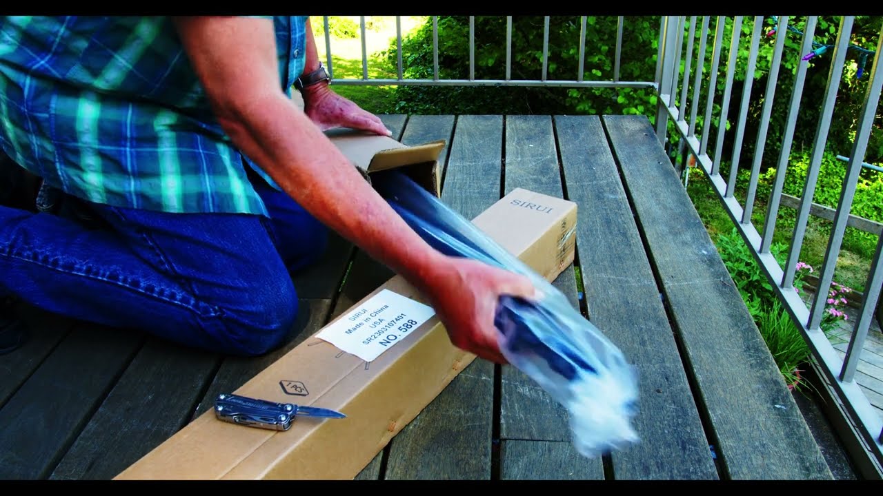 Unboxing  the Sirui DJ 280 Heavy Duty Light Stand