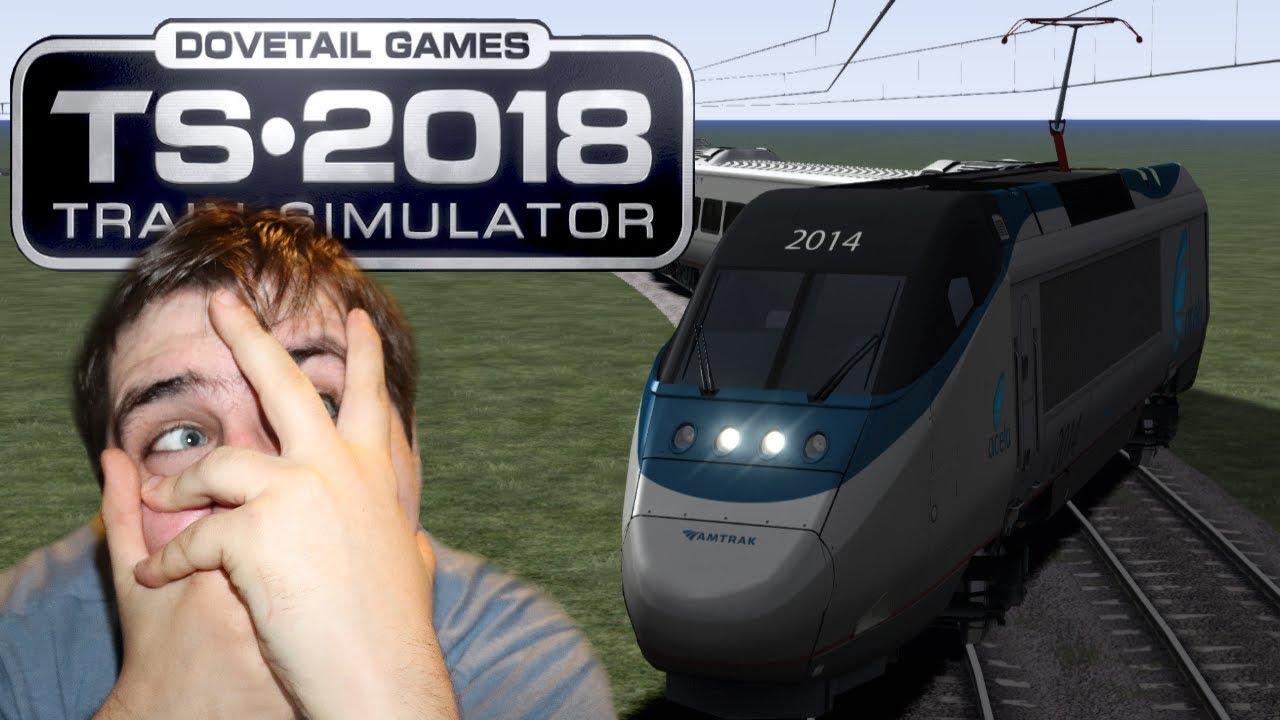 Train Simulator 2018 — Дрифтинг поезда