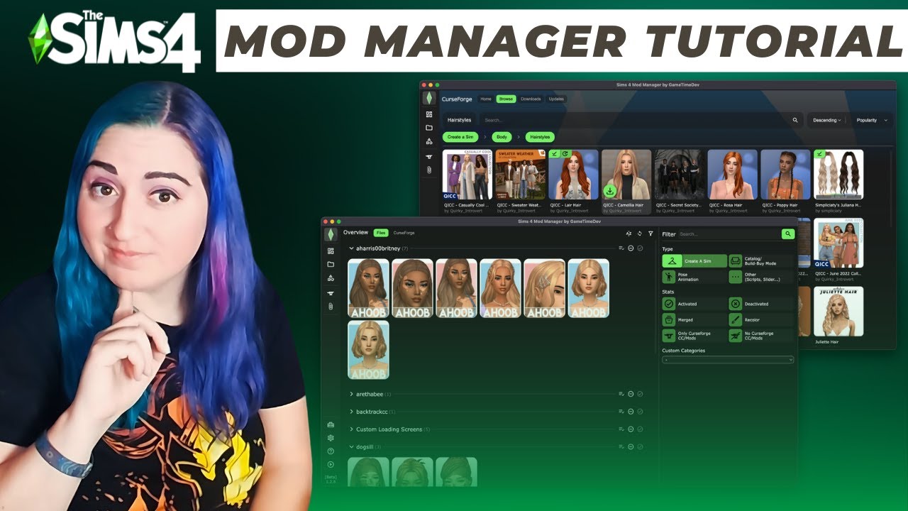 Я в восторге от этого потрясающего менеджера модов для Sims 4!
