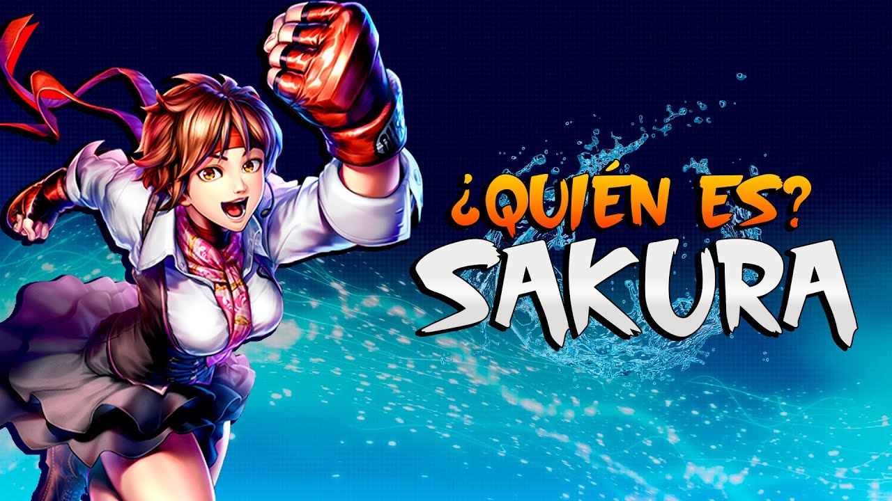 ¿QUIEN ES SAKURA? - HISTORIA Y COMICS | STREET FIGHTER ⭐️