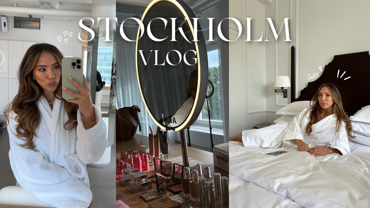 VLOG: Secret SHOOTING in SCHWEDEN | Adorable Caro