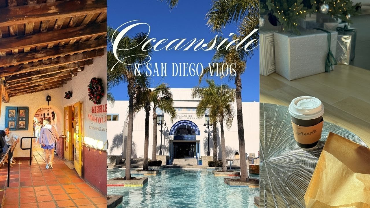 【Oceanside & Sandiego】素敵すぎるブランチ発見🐚🍴🤍｜オールドタウン散策｜ニューポートでディナー