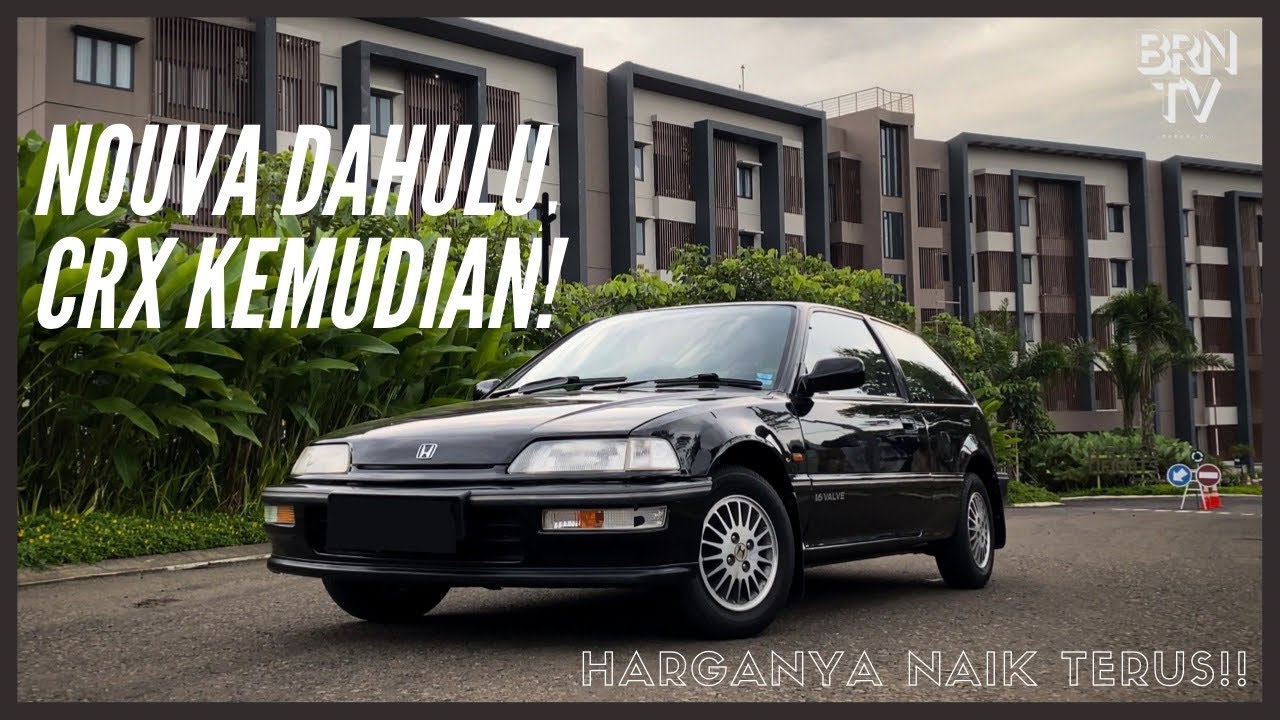 HONDA GRAND CIVIC NOUVA SH3 1991 SESUAI KATALOG. SELAIN HONDA CRX INI MOBIL WAJIB PUNYA