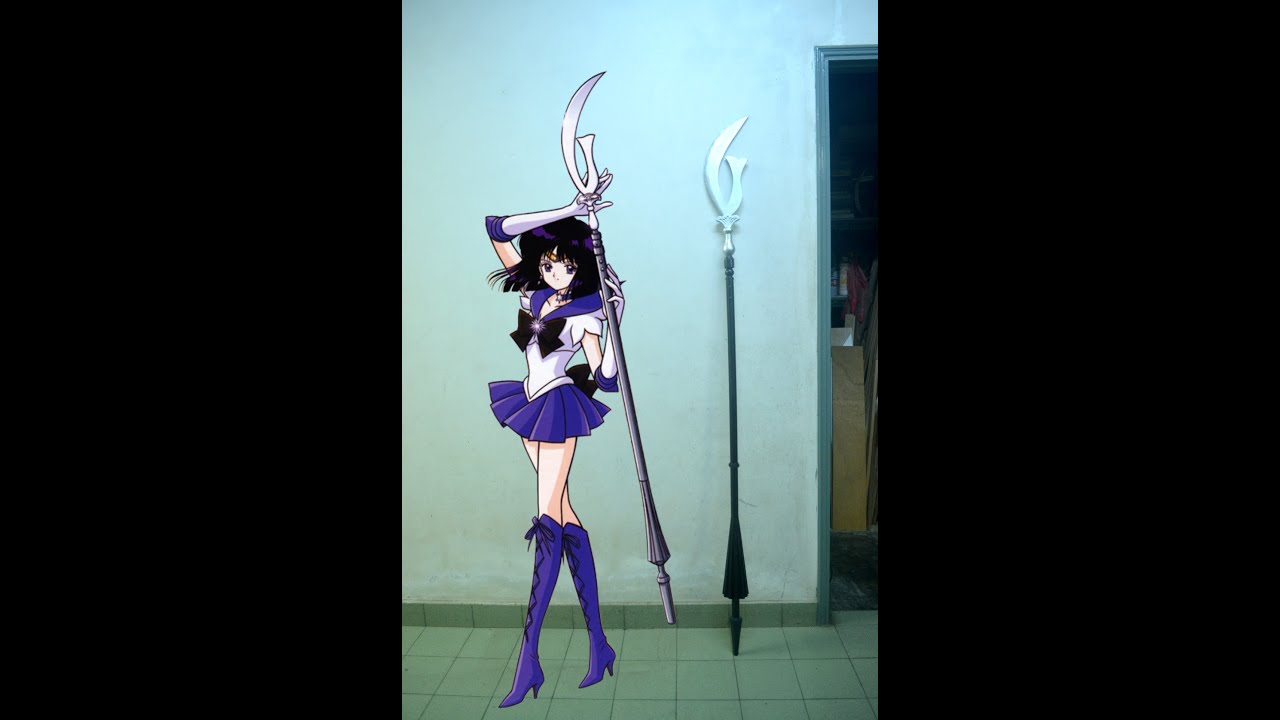 The Making of Sailor Saturn Staff for Cosplay