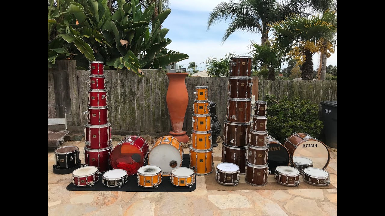 Tama Artstar 1 Drum Collection !!