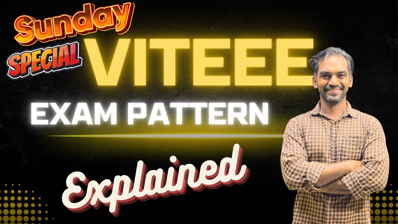 VITEEE Exam Pattern Explained 🔥
