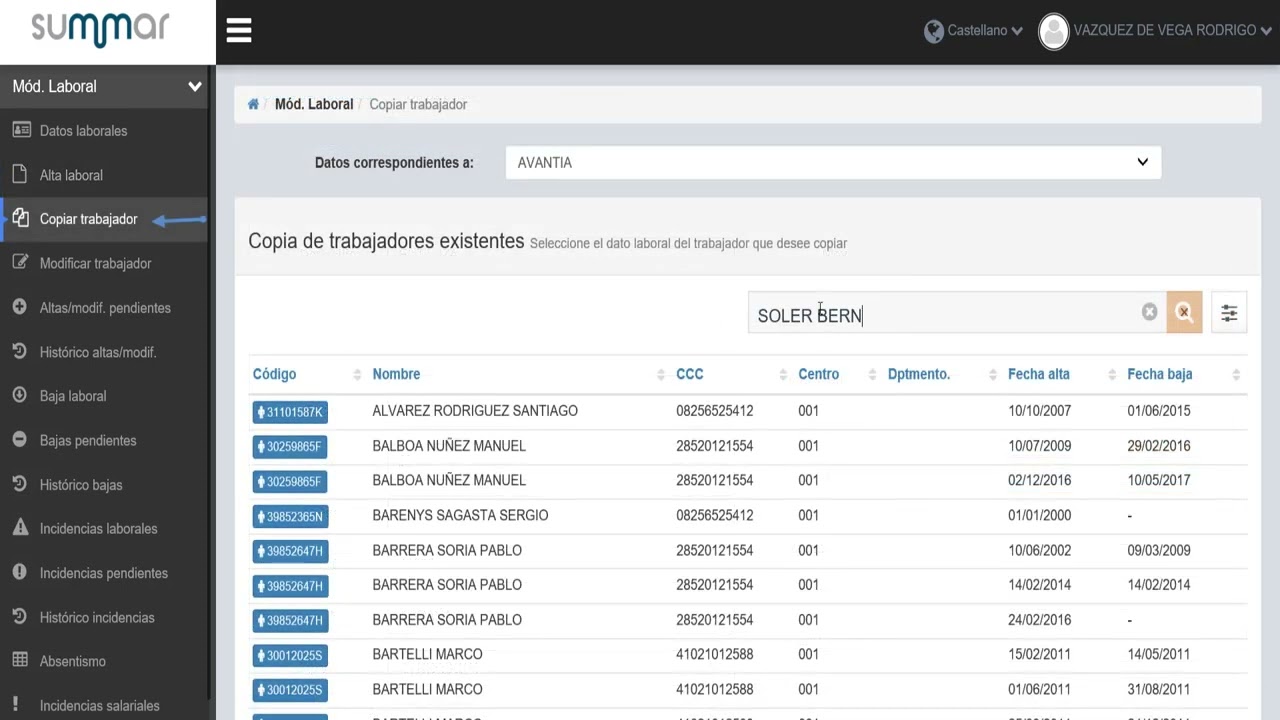 LABOR | Portal de nómina