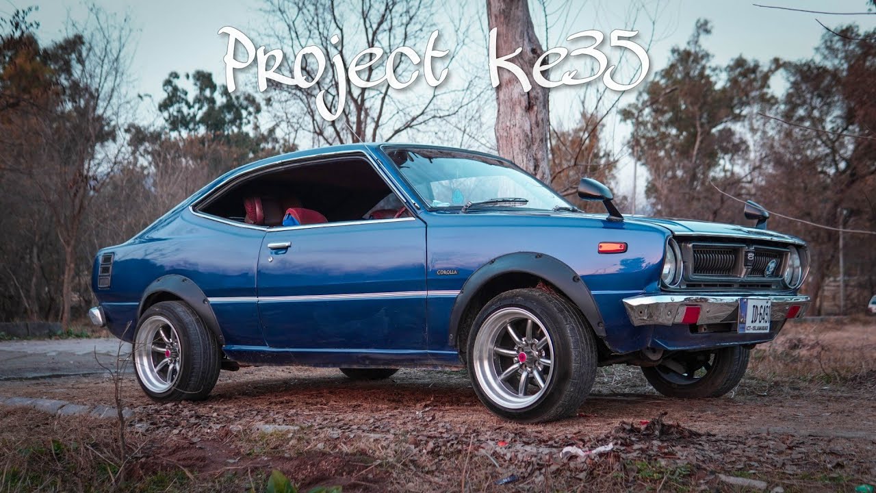 TOYOTA COROLLA KE35  LONDON MODEL 1976 OWNER REVIEW FULL DETAILED