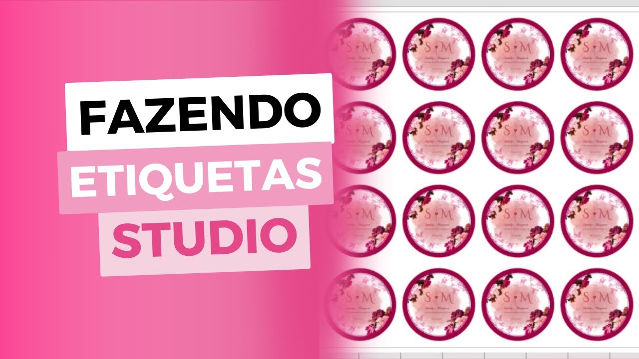 Como fazer arquivo de adesivo ou tag no programa Studio Silhouette