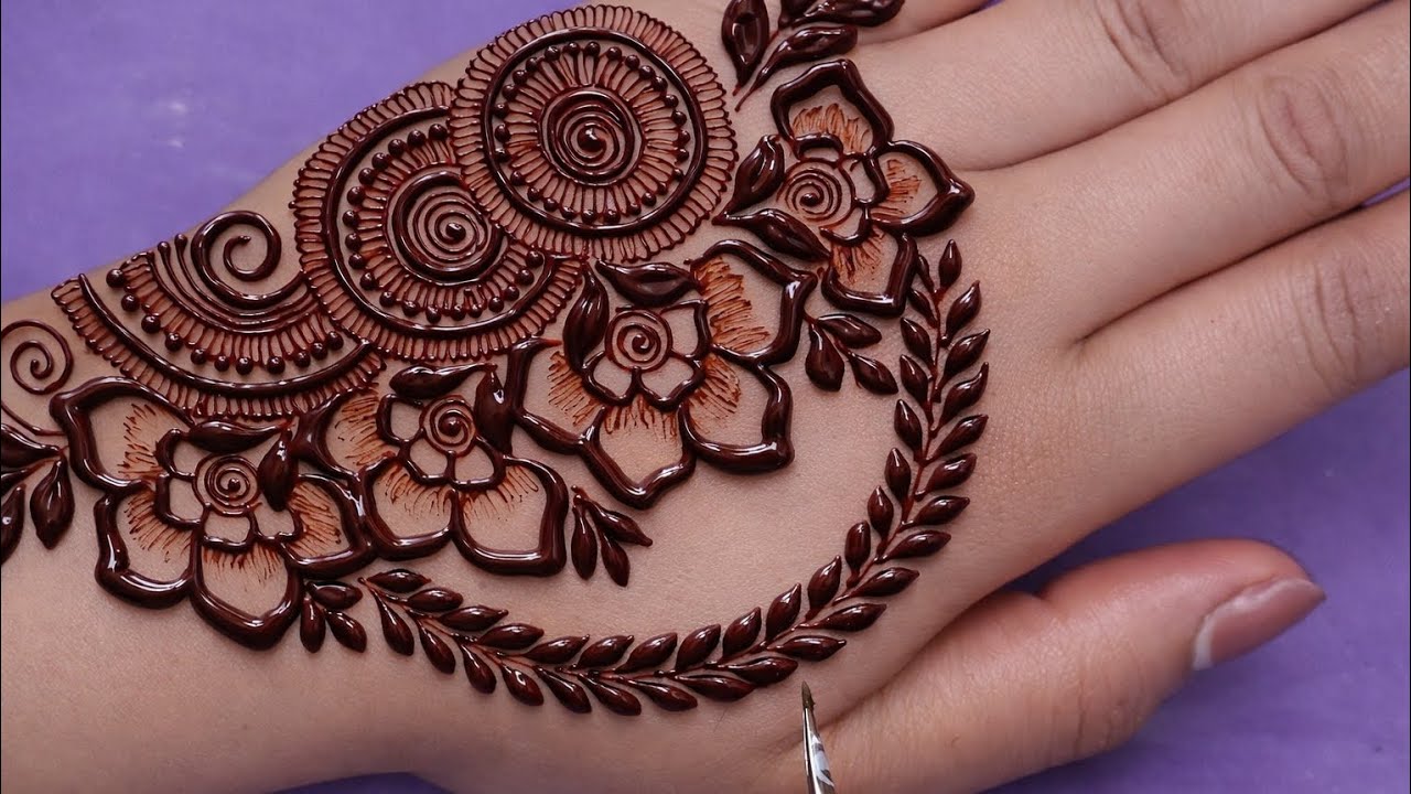 Very easy front hand mehndi design | newmehndi design simple mehandi design |mehndi design 2026