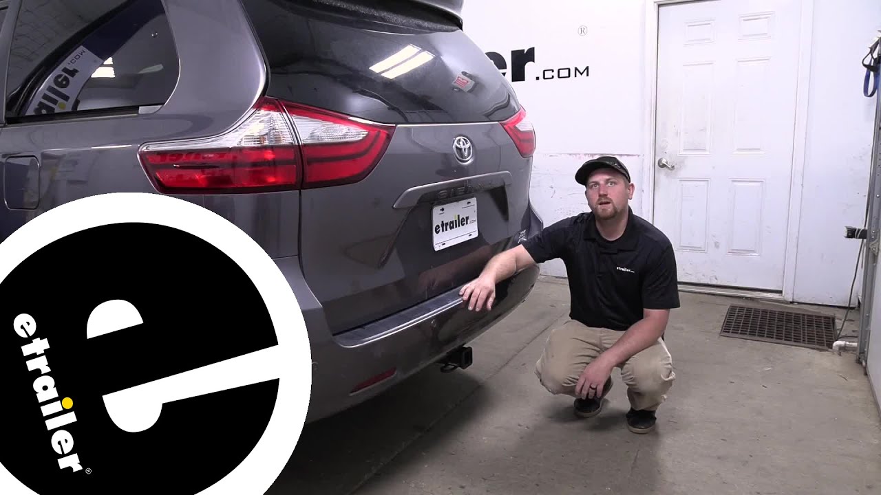 2015 Toyota Sienna etrailer Trailer Hitch Receiver: Complete Installation