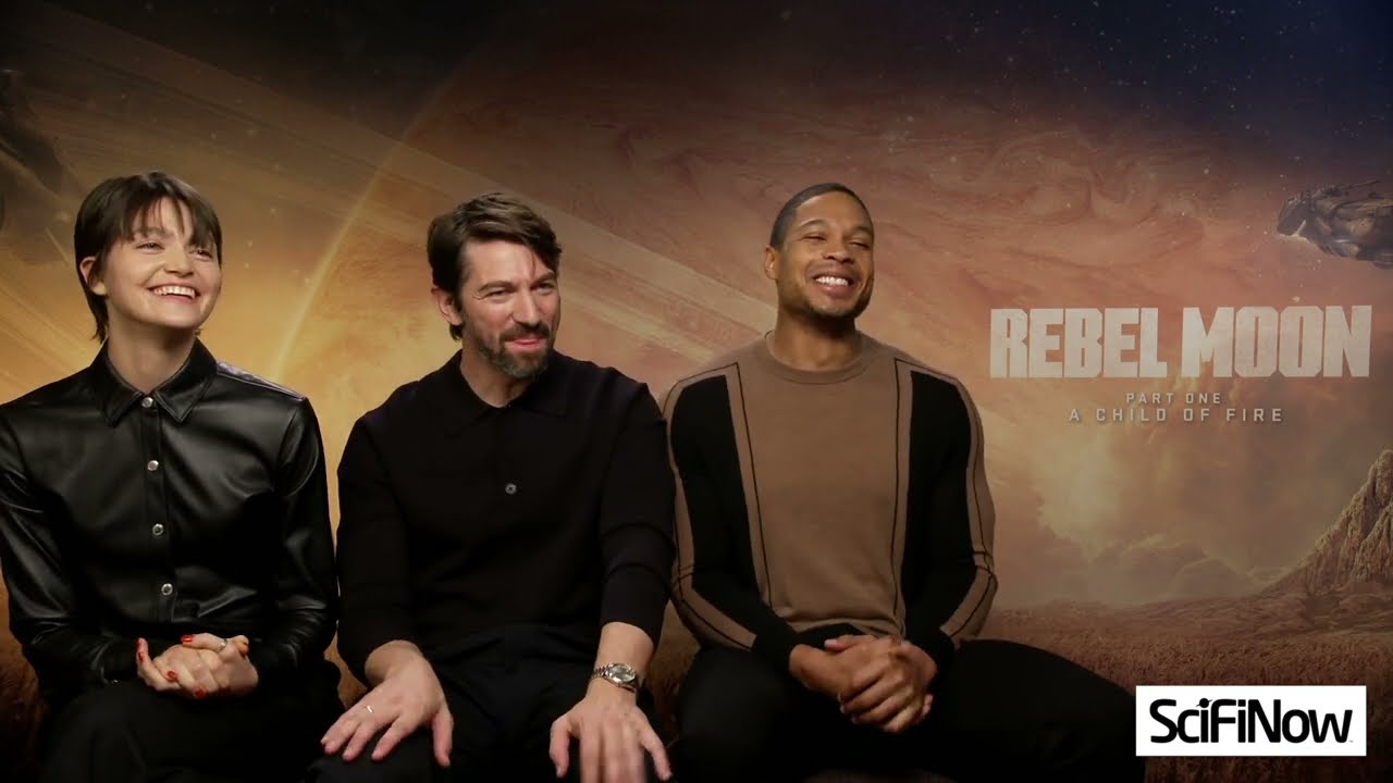 Rebel Moon Interview | Michiel Huisman, Ray Fisher & E Duffy | SciFiNow