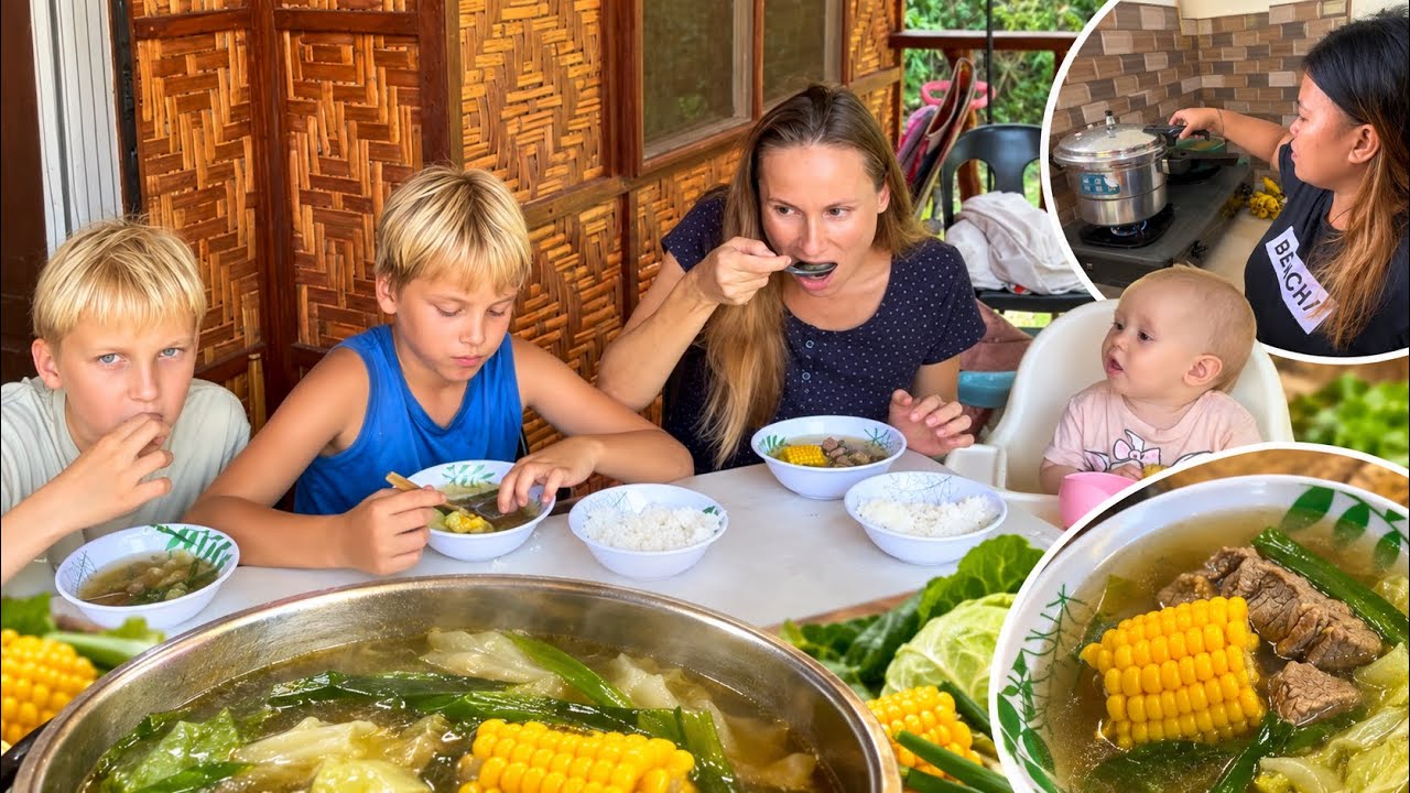 We Love Our Filipina Kasambahay! Her BULALO is So Good! Lovely Family Lunch!
