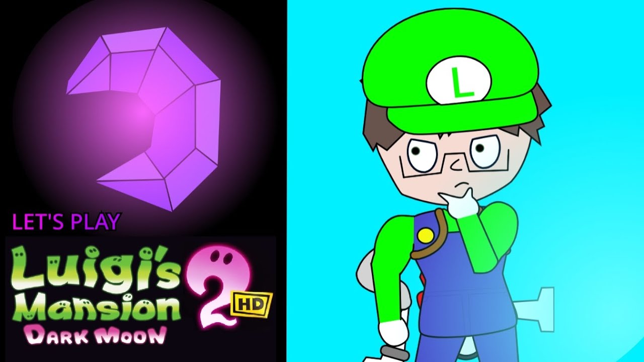 TOAD-ALLY AWESOME! (Let's Play Luigi's Mansion Dark Moon / 2HD) 
