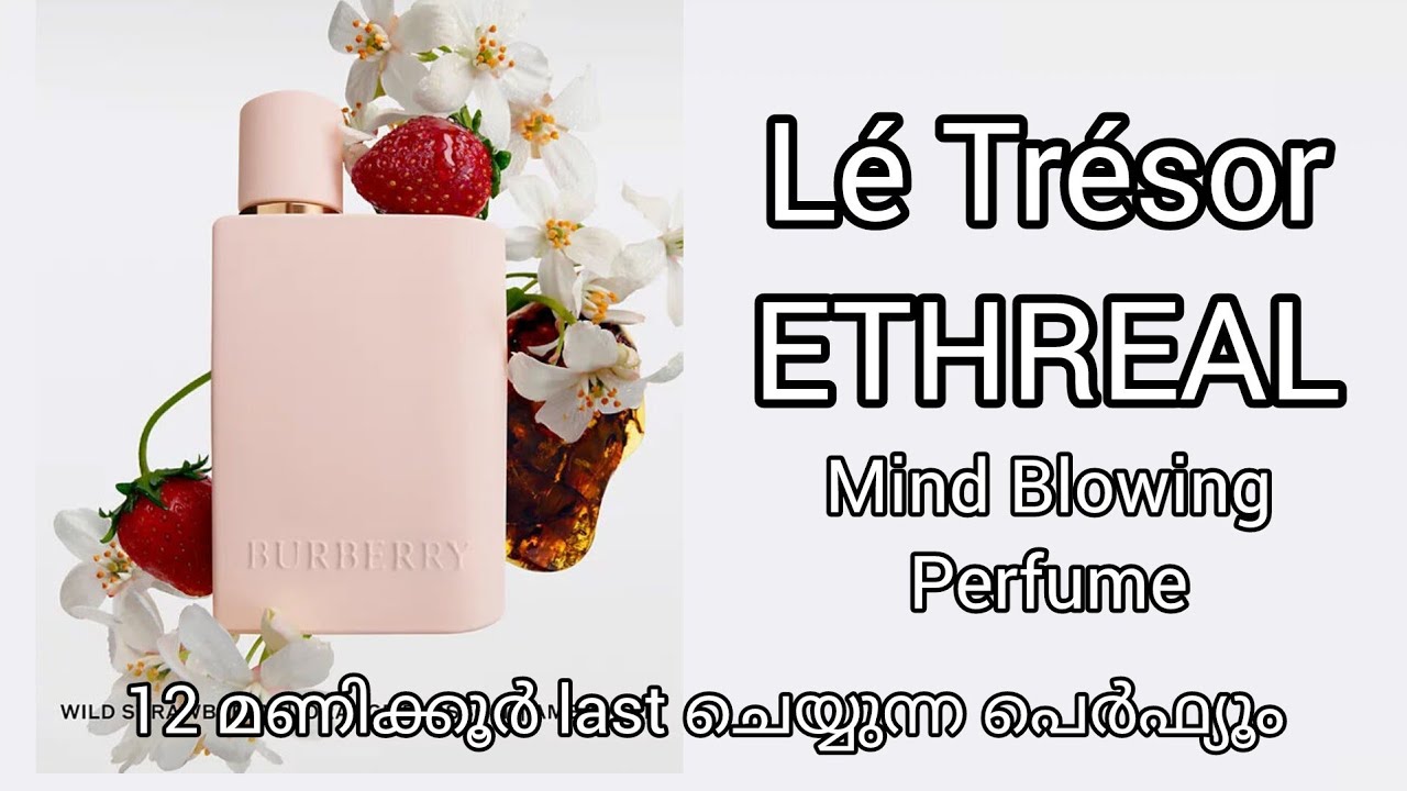 Le Tresor Ethreal Perfume Review in Malayalam| Long Lasting Unisex Perfume | Burberry Her inspired