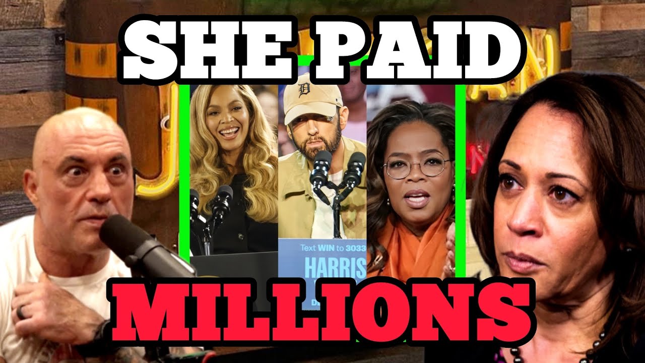 Joe Rogan EXPOSES Kamala Harris Got in Debt Paying Celebrities