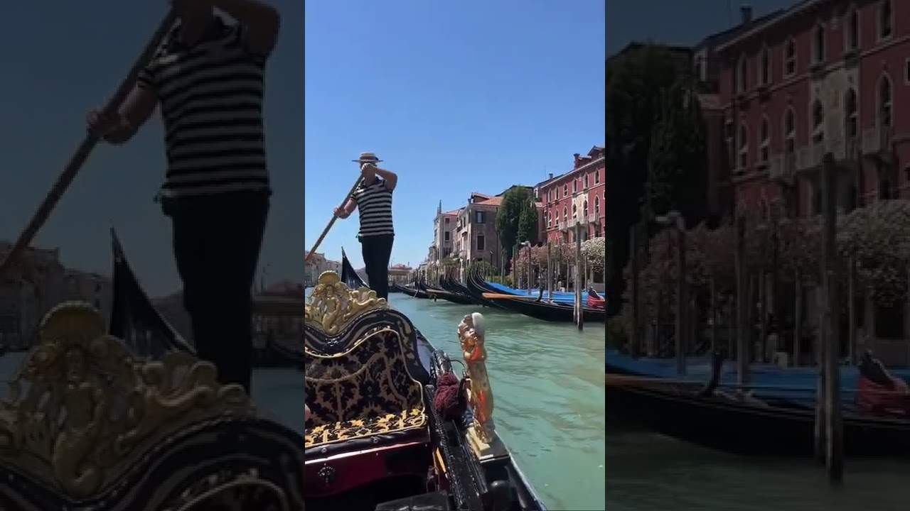 VENEDİK GONDOLLARI #venezia #venice #venedik #gondol #italy #italia #adriaticsea