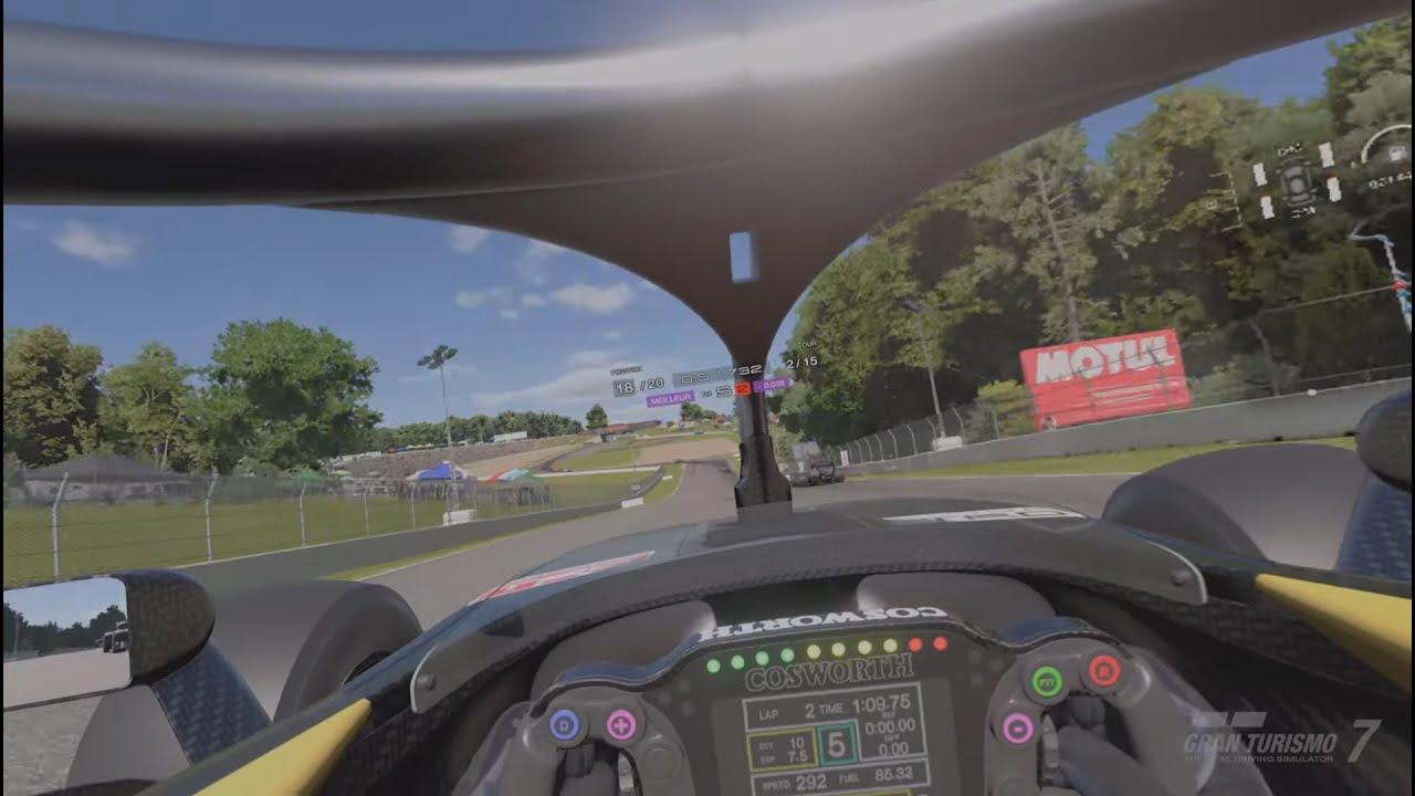 PS5Pro PSVR2 Gran Turismo 7 F1 Road Atlanta