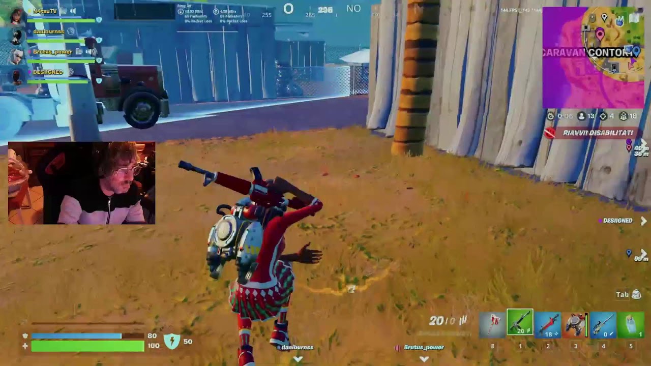 Fortnite e dopo The Last Of Us - Parte 2 Remastered ... !comandi !pc