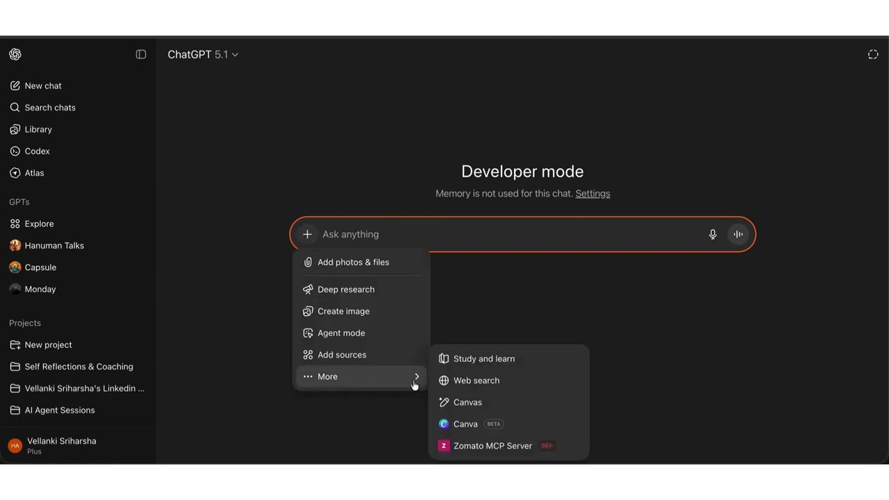 MCP Setup in ChatGPT And Claude || Using @zomato MCP as example
